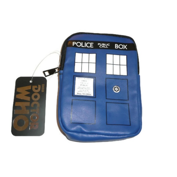 Doctor Who Coin Purse Pouch TARDIS - Picture 3 of 5